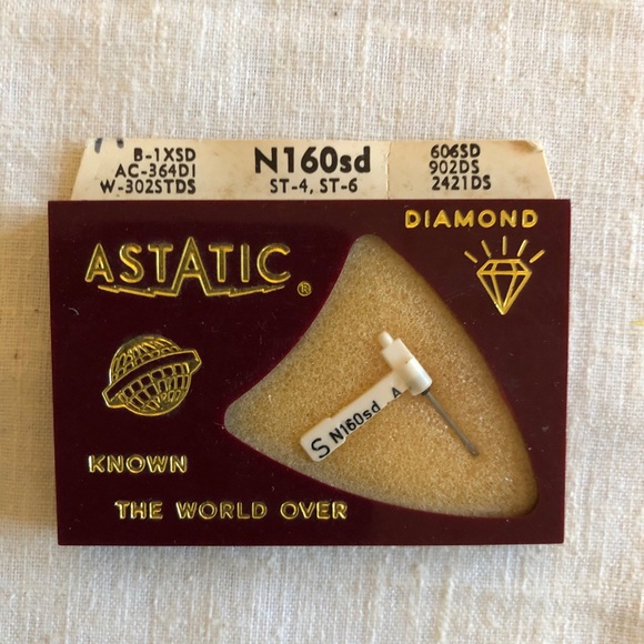 ASTATIC Other - NIB - Vintage Turntable Needle/Stylus + Bonus